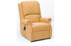 Chicago Riser Recliner Chair with Single Motor - Gold.